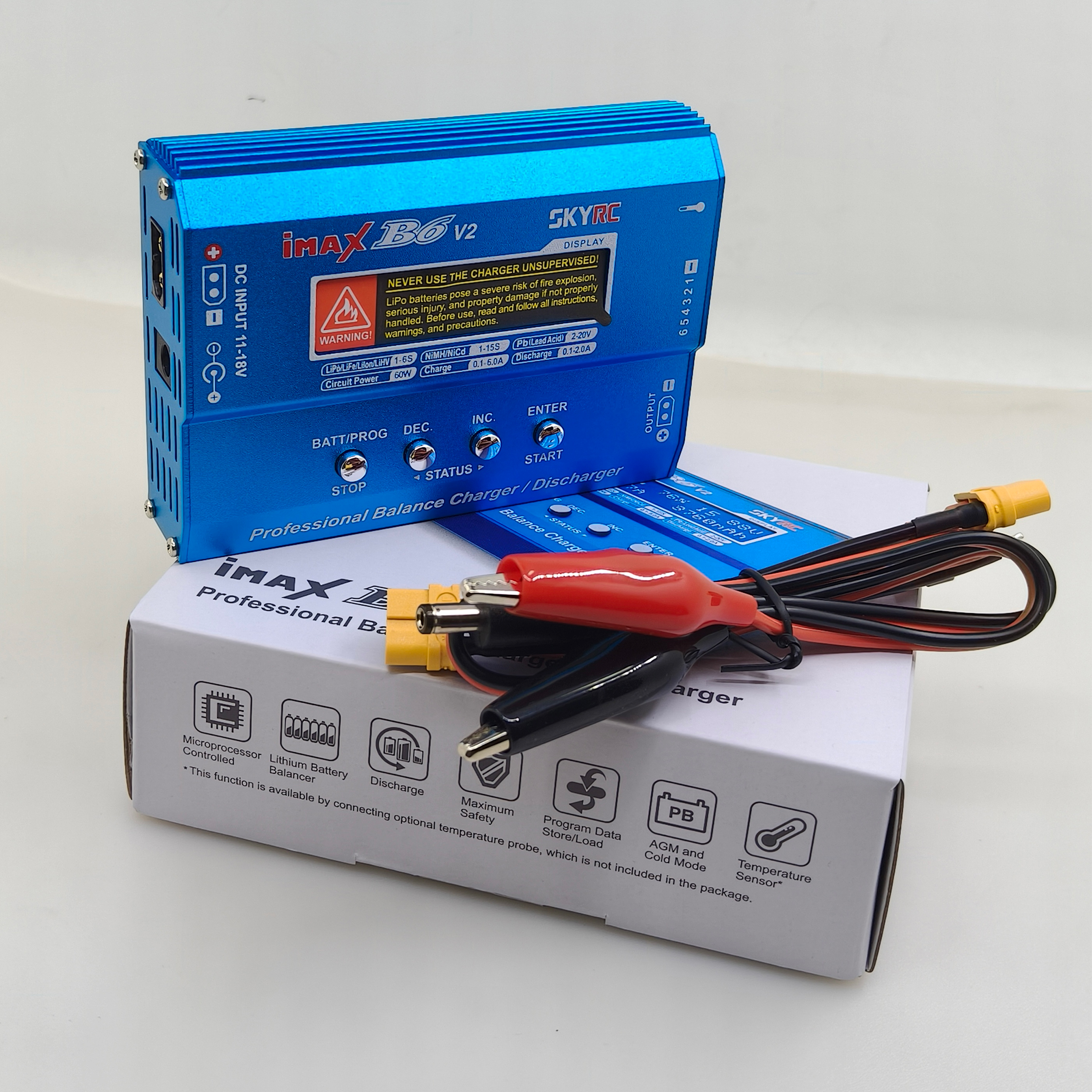 Drone Battery Adapter - IMAX B6 / B6AC 80W T/XT60plug