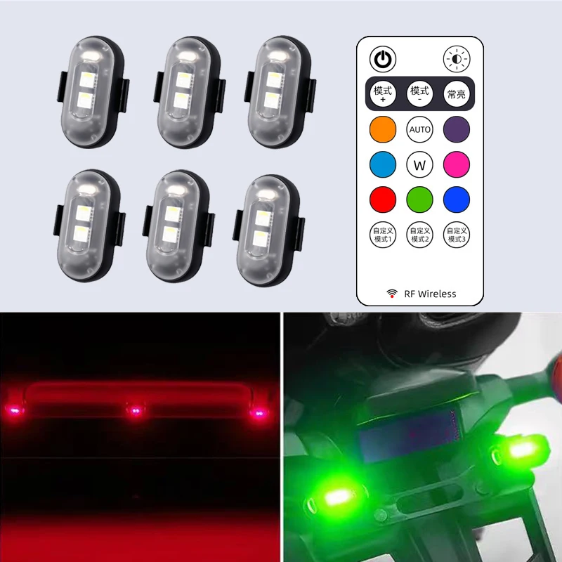Drone Strobe Light - Motorcycle Aircraft Lights RGB Led Aircraft