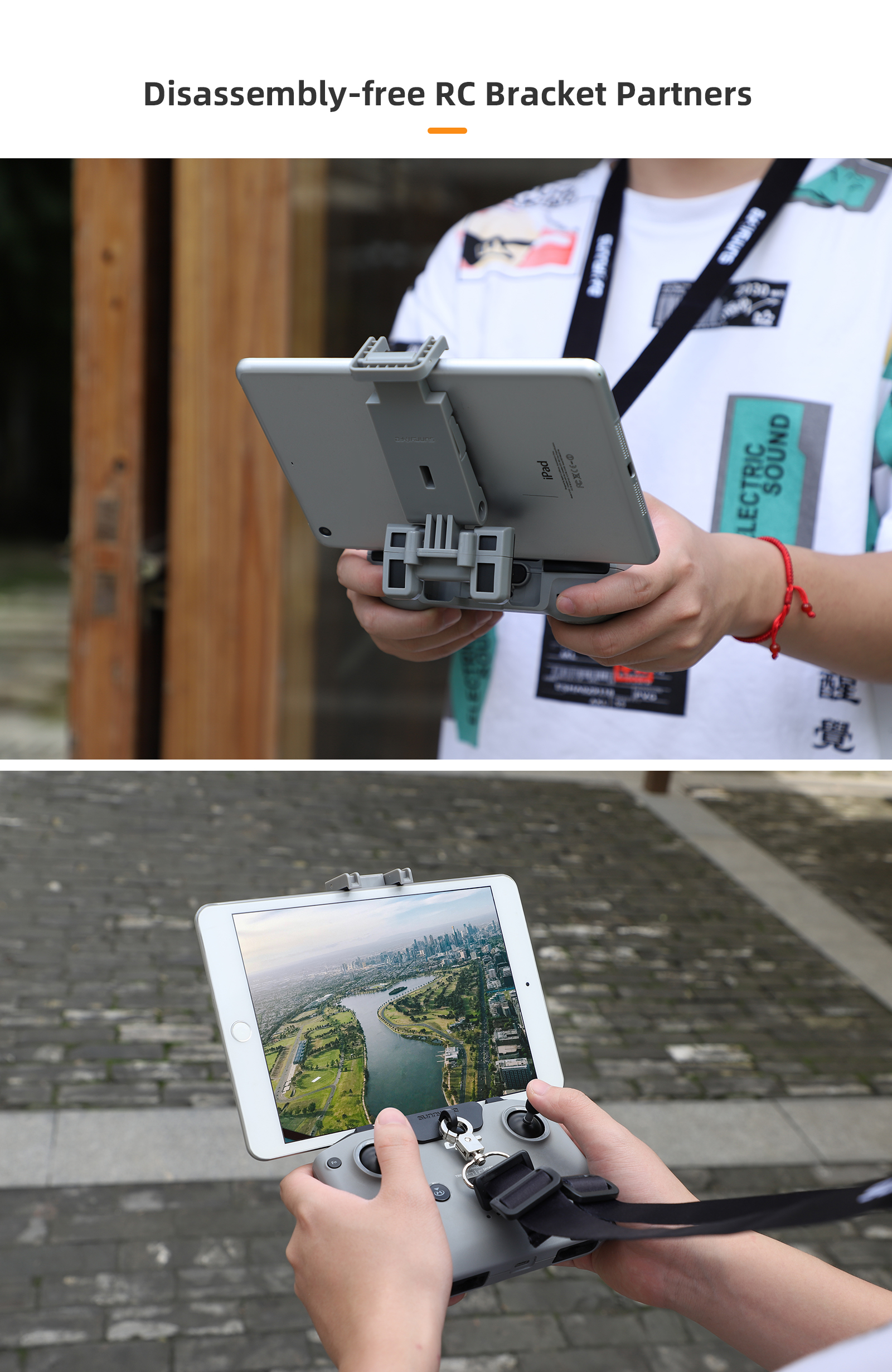 Foldable Disassembly-free Brac – Drone Tablet Mount Bewertung und Preis