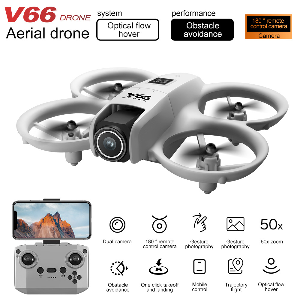 New V66 Mini Drone HD Camera 4 – Drone Remote Controller Lanyard Bewertung und Preis