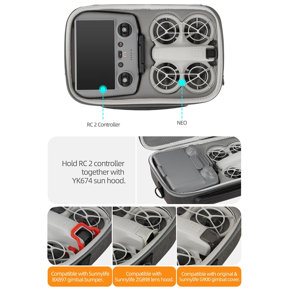 For DJI NEO RC 2 Remote Contro – Drone Controller Hood Bewertung und Preis