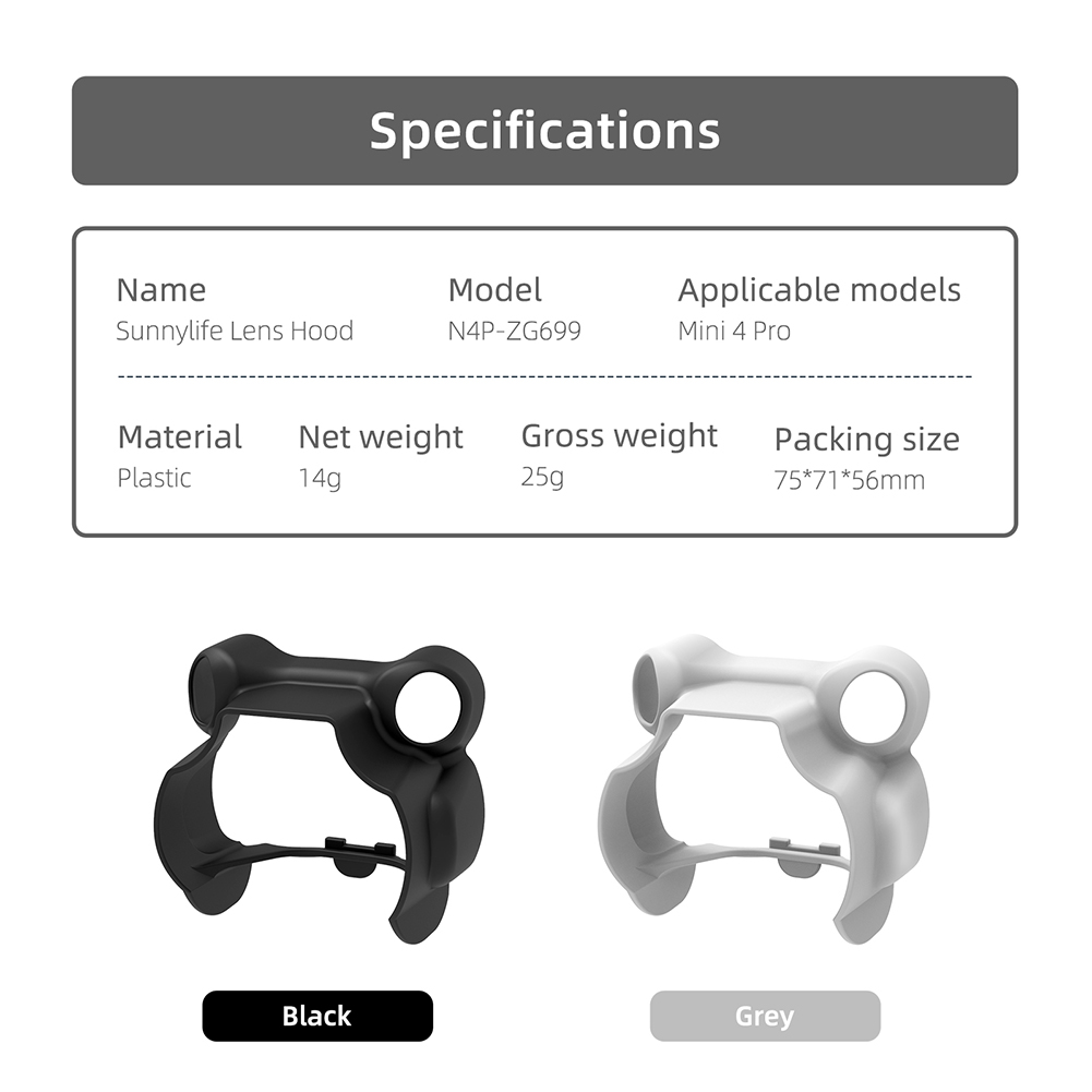 Enhanced Protection Lens Hood  – Drone Sun Shade Bewertung und Preis