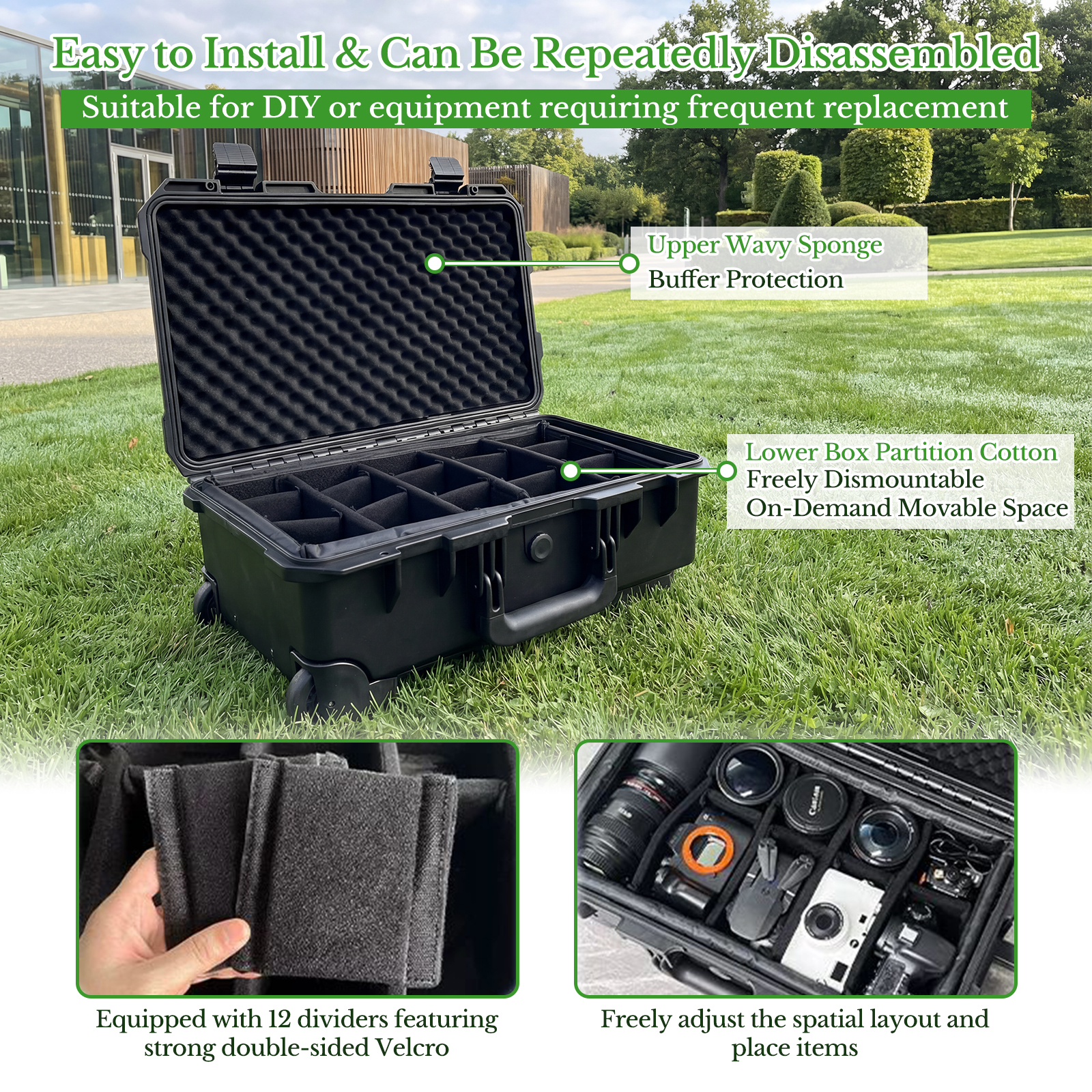 Professional Large Hard Rollin – Drone Carrying Case Bewertung und Preis