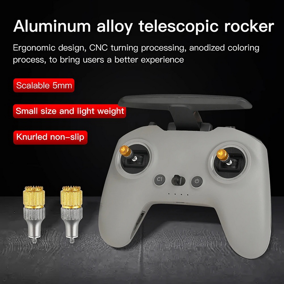 2PCS FPV Remote Controller Rad – Drone Control Stick Bewertung und Preis