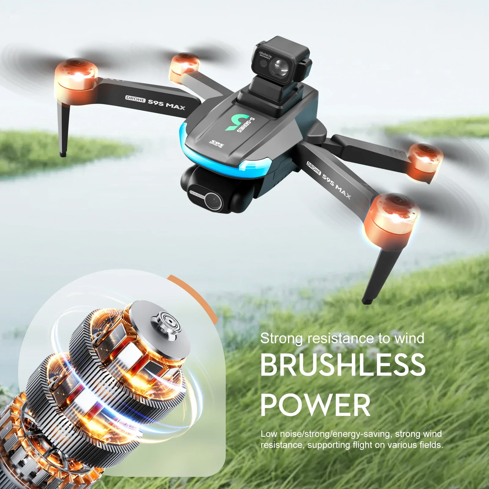 NEW S9S MAX MINI Drone 4K 2-Ax – Drone Remote Controller Lanyard Bewertung und Preis