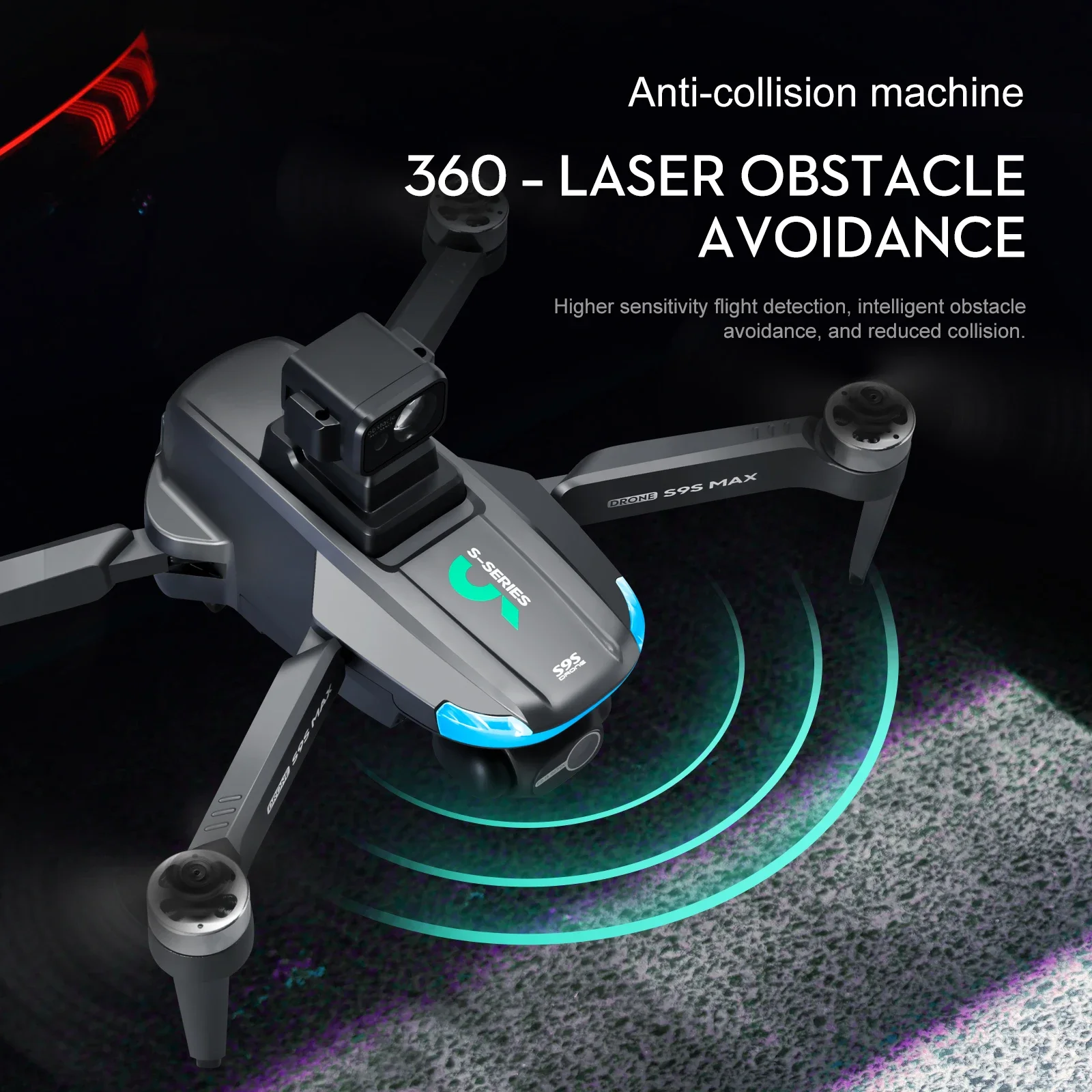 NEW S9S MAX MINI Drone 4K 2-Ax – Drone Remote Controller Lanyard Bewertung und Preis