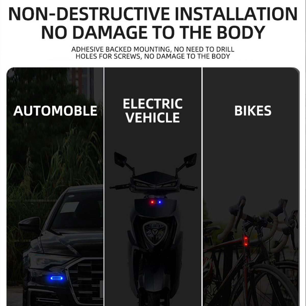 Solar Power Anti-Theft Alarm L – Drone Strobe Light Bewertung und Preis