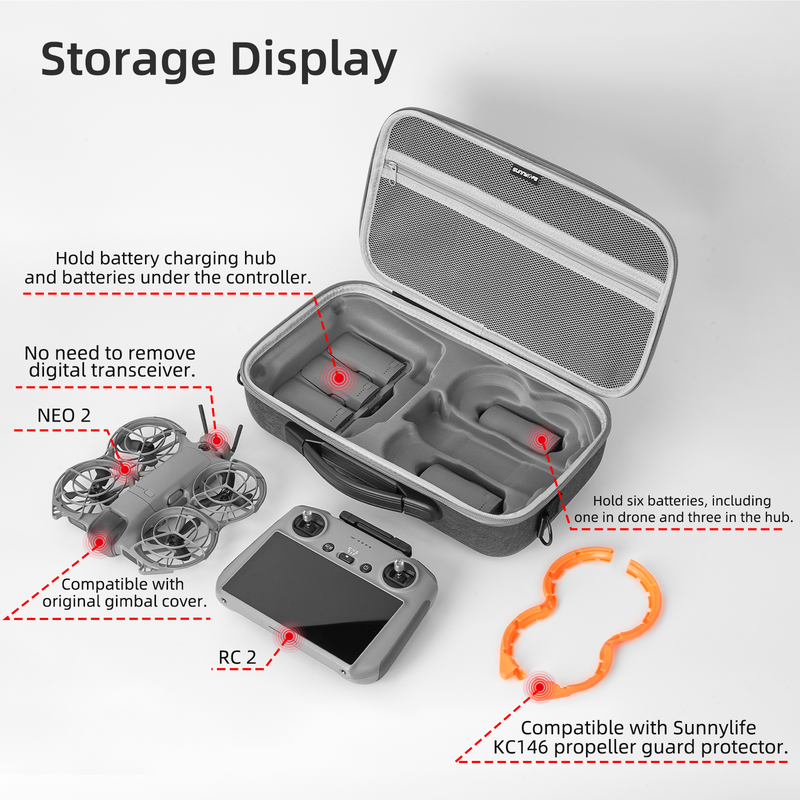 Portable Carrying Case For DJI – Drone Controller Hood Bewertung und Preis