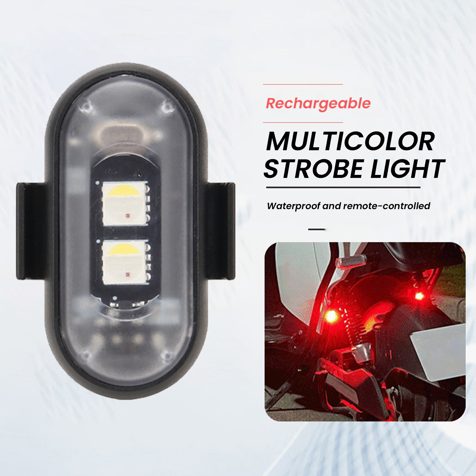2/4/6PCS Wireless LED Strobe L – Drone Beacon Light Bewertung und Preis