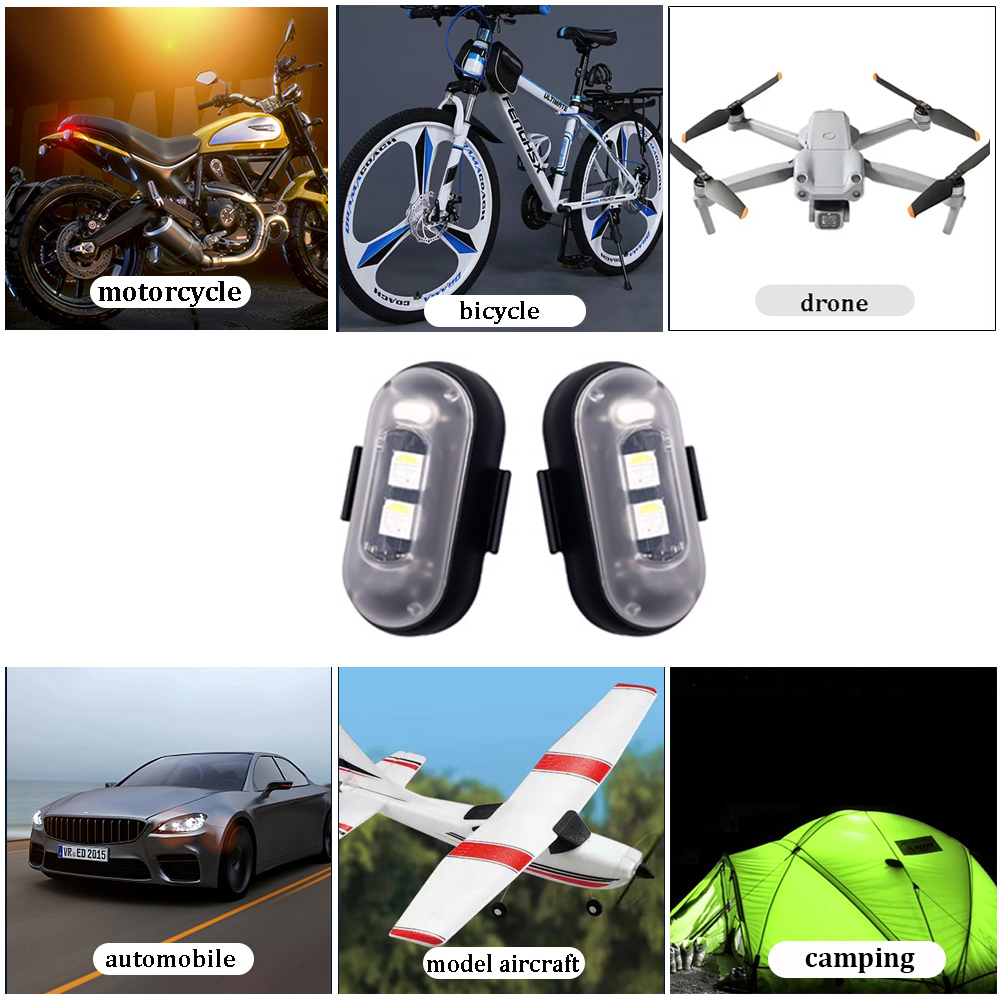10x 4x 8Colors Wireless LED Dr – Drone Beacon Light Bewertung und Preis