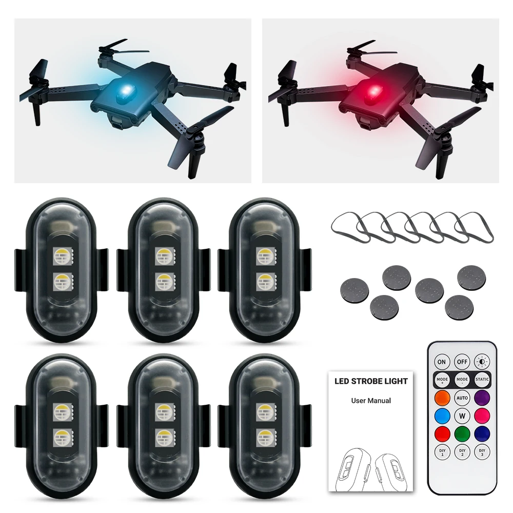 Motorcycle Strobe Light, APP C – Drone Strobe Light Bewertung und Preis
