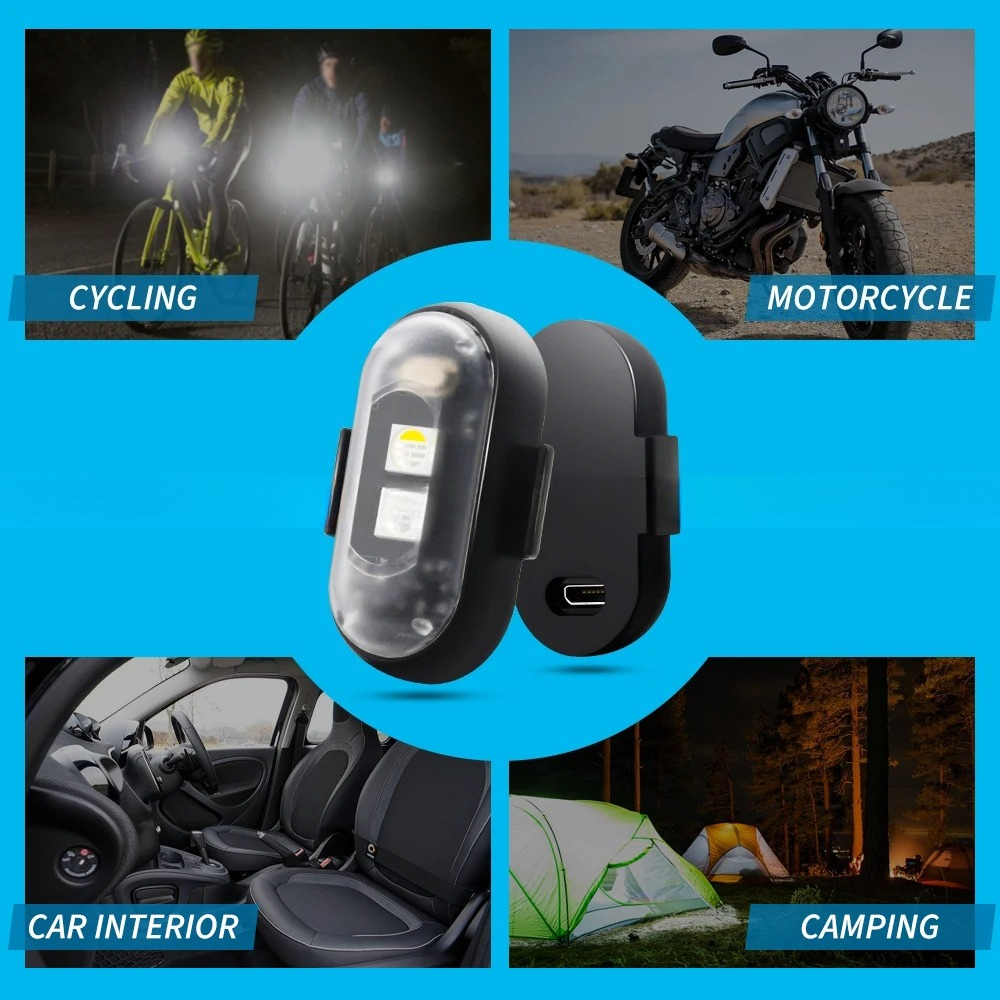Motorcycle Strobe Light, APP C – Drone Strobe Light Bewertung und Preis