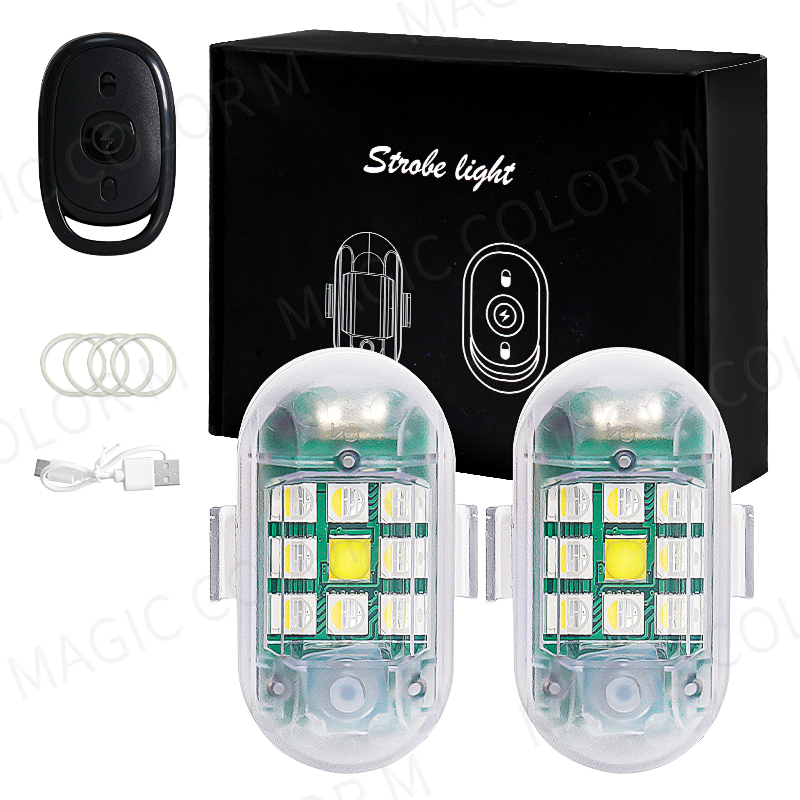 2PCS Wireless LED Strobe Light – Drone Strobe Light Bewertung und Preis