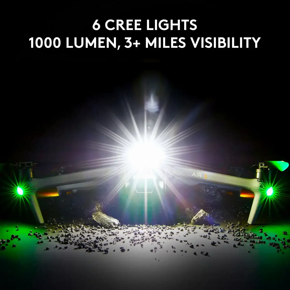VIFLY Strobe Platinum - 6 Cree – Drone Beacon Light Bewertung und Preis
