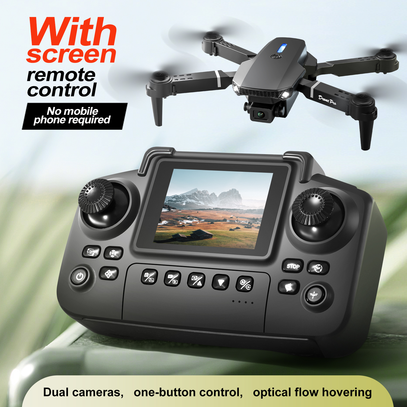 2025 New E88 E99 Upgraded Dron – Drone Controller Screen Bewertung und Preis