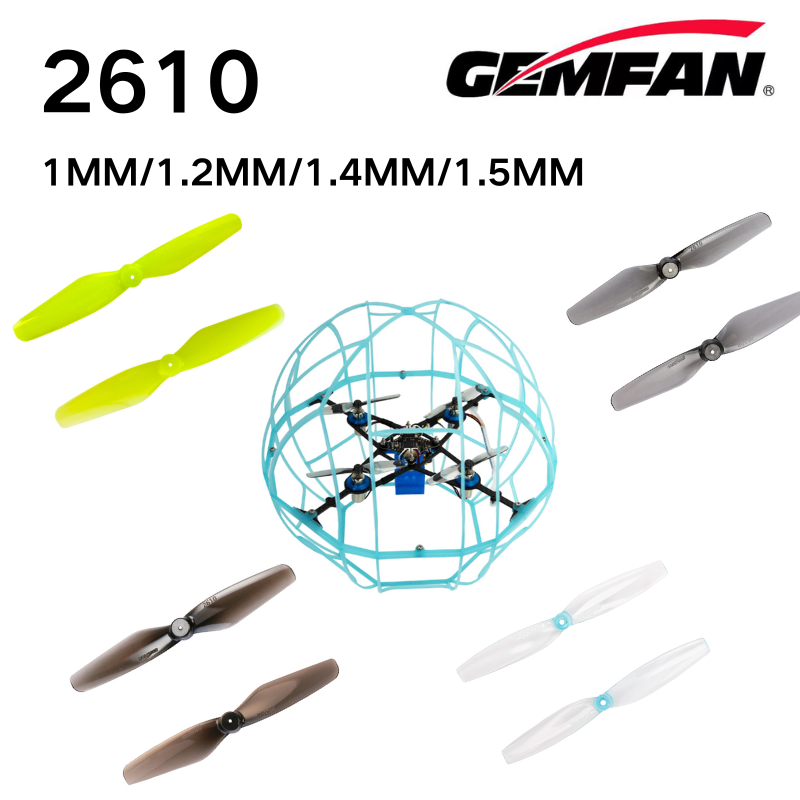 2610 Props Gemfan 2.6inch 2 Bl – Drone Battery Adapter Bewertung und Preis