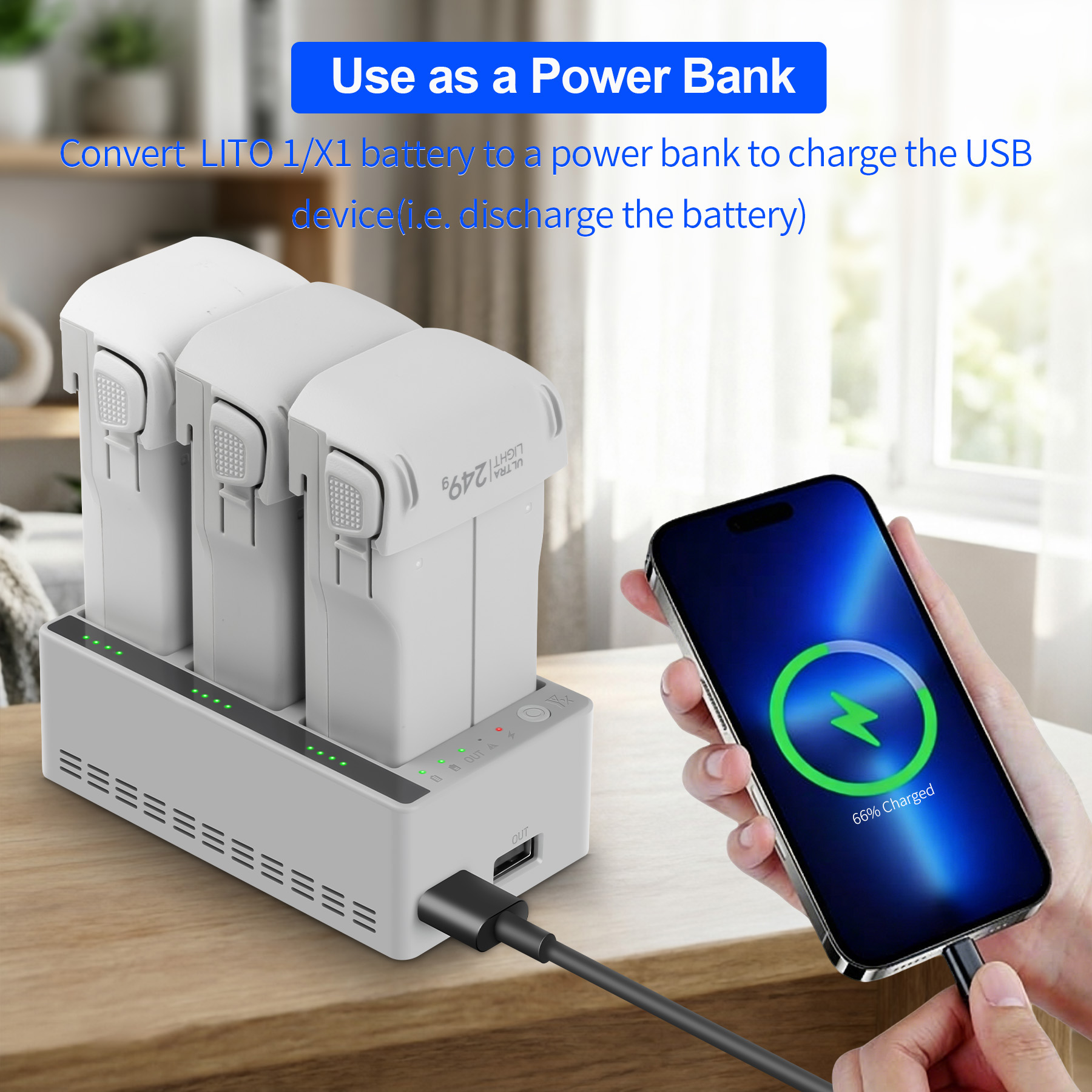 3-Way Battery Charger Butler F – Drone Charging Hub Bewertung und Preis