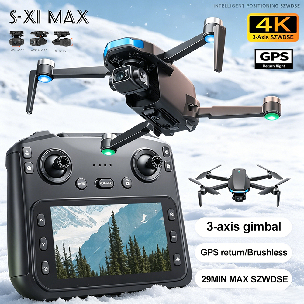 New S-X1 MAX Drone GPS 8K Prof – Drone Power Bank Bewertung und Preis