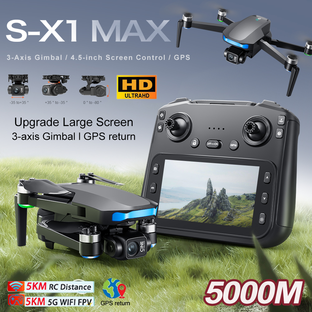 New S-X1 MAX Drone GPS 8K Prof – Drone Power Bank Bewertung und Preis