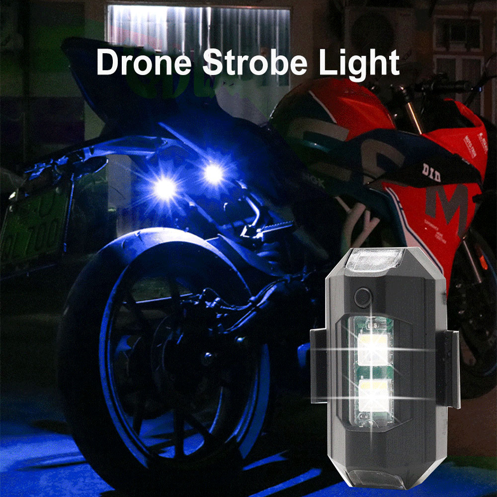 Motorcycle LED RGB Warning Lig – Drone Strobe Light Bewertung und Preis