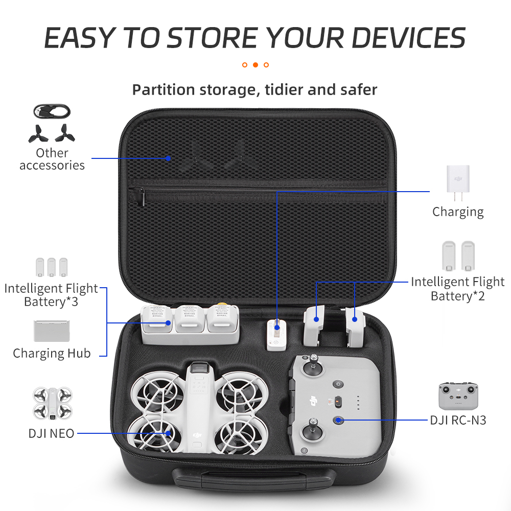 XFJI Carrying Case Compatible  – Drone Carrying Case Bewertung und Preis